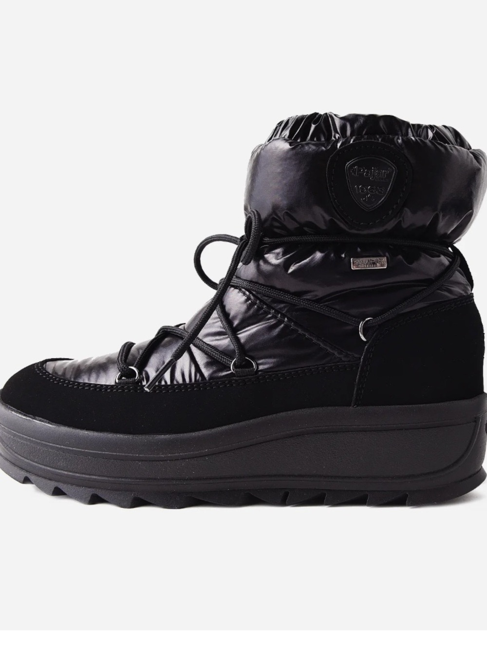 Pajar Women’s Taya All Weather Snow Waterproof Black Boots 38 7 7.5